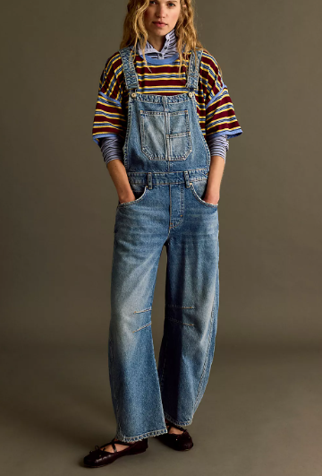 FREE PEOPLE GOOD LUCK OVERALL